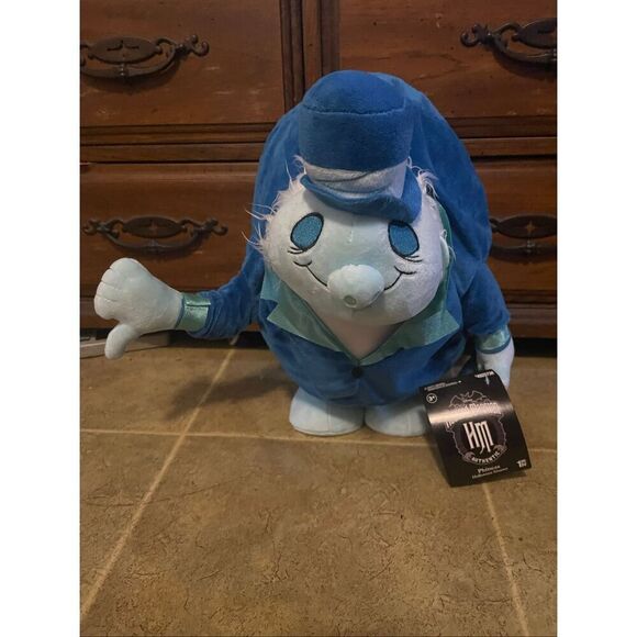 3 Disney Haunted Mansion Hitchhiking Ghosts Plush Figures Gus Ezra Phineas Door - Picture 6 of 10
